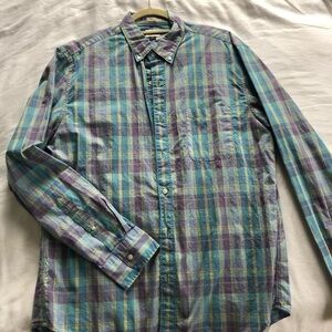 J. Crew Plaid Button Down Shirt